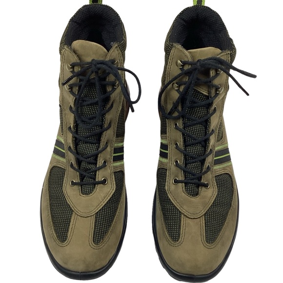 ECCO Gore-Tex Waterproof Leather Mesh Hiking Boot - Picture 6 of 13
